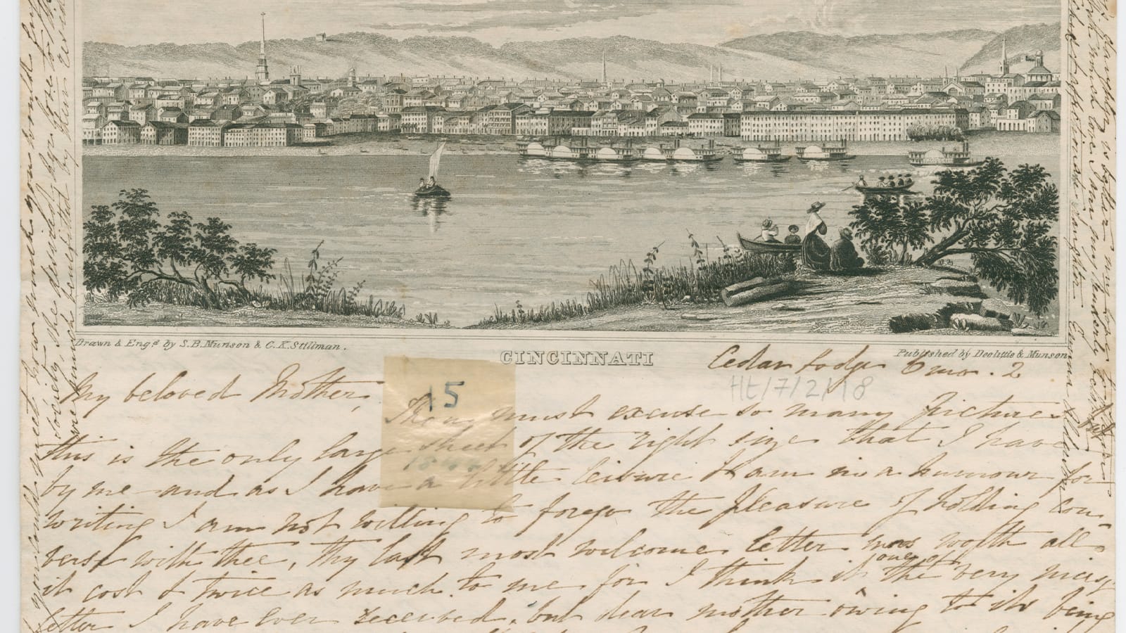 A handwritten letter