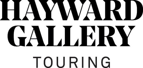 a logo with the text HAYWARD GALLERY TOURING